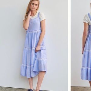Anthropologie Tiered Midi Dress